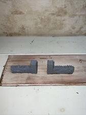 Model Railway Stone Walls With Gate Posts, Coloured, 55x12mm, Track Side