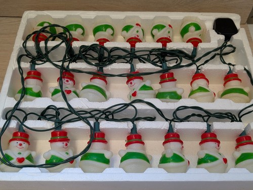 Vintage pifco snowman - vintage, 20