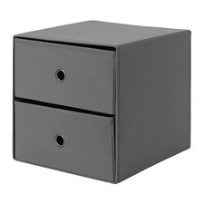 Ikea Flarra Dark Grey storage