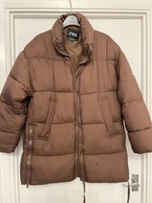 Zara Small Brown Puffa Jacket