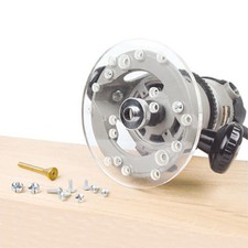 Universal 6.5" Router Table Base Plate for Hitachi M8V TR12 M12V Router