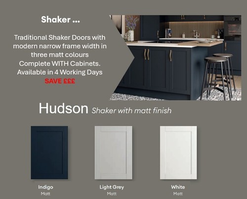 Shaker doors complete - shaker,