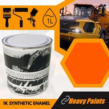 Ausa Dump Truck Orange Paint High Endurance Enamel Paint 1 Litre Tin
