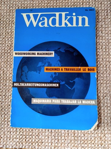 Wadkin machinery catalouge - wadkin,