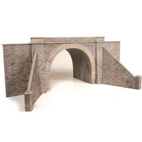 Double track tunnel entrance - double,