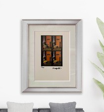 René Magritte, Original Hand-signed Lithograph with COA & Appraisal of $3,500&-!