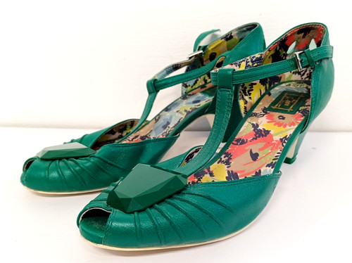 Miss fire green strappy - l,