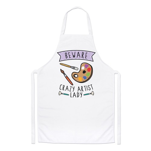 Beware crazy artist - artist, lady