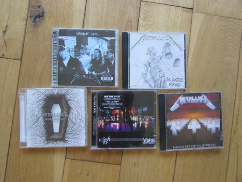 Metallica cds bundle - metallica,