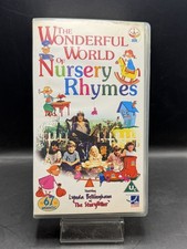 THE WONDERFUL WORLD OF NURSERY RHYMES LYNDA BELLINGHAM KIDS VHS VIDEO