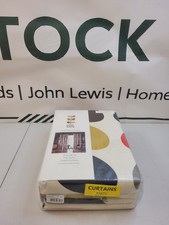 Orla Kiely Multi Stem Pair Lined Eyelet Curtains, W229 x D229cm – Multi