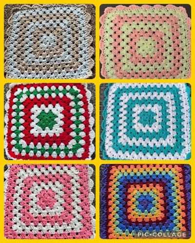 Handmade crochet granny - handmade,