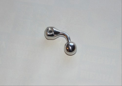 Polished aluminium bolt - ,