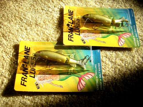 Two vintage jointed minnow - (2),