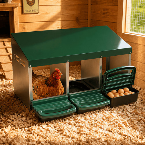 Chicken nesting box - chicken,