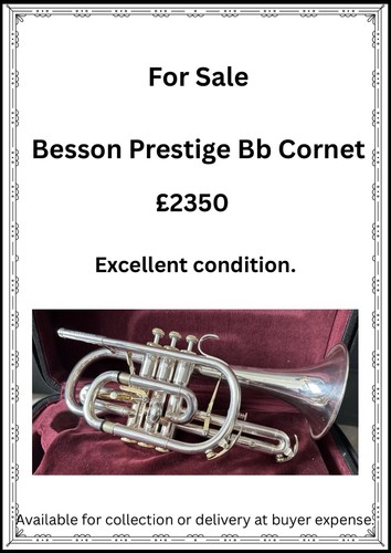 Besson prestige cornet - prestige,