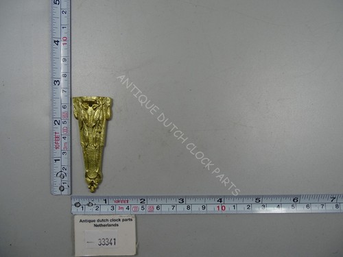 Original brass bottom corner - original,