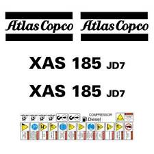Atlas Copco XAS185 JD7 Decals