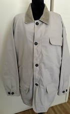 North Bay Mens Chore Barn Coat Corduroy Collar Detachable Liner Size Large