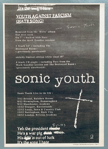 Sonic youth 1992 - youth,