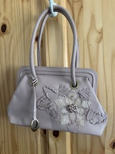 Pale Pink Leather Rocha John Rocha Handbag