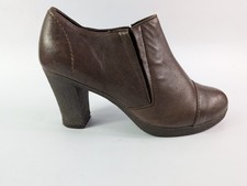 Kurt Geiger Carvela Brown Leather High Heel Shoes Uk 3 Eu 36