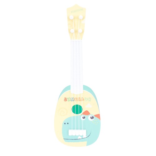Yellow abs ukulele plaything - yellow,