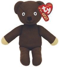 TY MR BEAN TEDDY TY OFFICIAL BEANIE PLUSH SOFT TOY NEW WITH TAGS