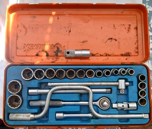 Piece socket set renshaw - socket, set.