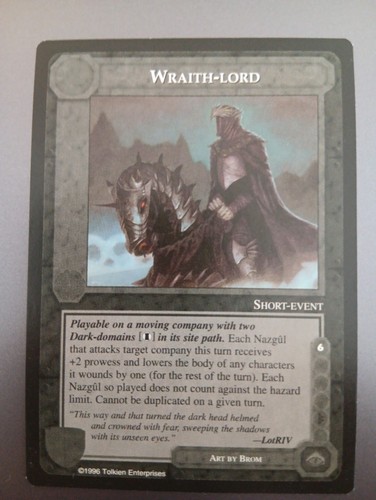Wraith lord meccg middle - wraith-lord,
