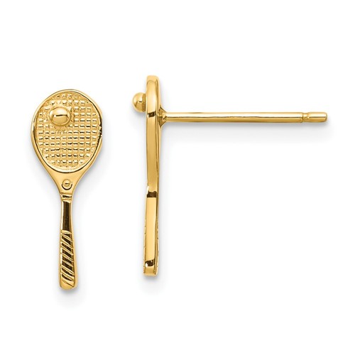 10k yellow gold mini tennis - 10k,