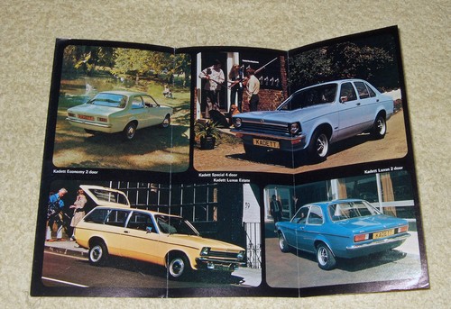 Opel kadett brochure 1975 - brochure,,
