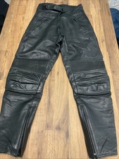 Ladies Frank Thomas UK10 Leather Motorbike Trousers