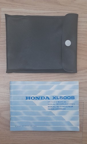 Genuine honda xl500s - xl500s, 1979