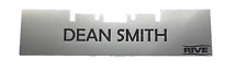 Name plate for RIVE seatbox deep drawer (CUSTOM, ADD YOUR NAME)