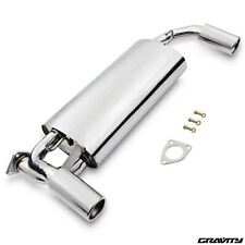 STAINLESS EXHAUST SYSTEM SILENCER BACK BOX FOR ROVER MGTF MGF MG TF 1.8 02-05