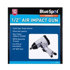 BlueSpot 1/2" Air Impact Wrench Gun