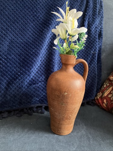 Stoneware flagon 23cm - flagon:,