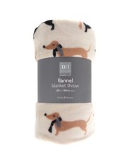 Printed Flannel Blanket /