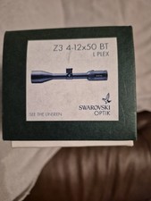 Swarovski Z3 4-12x50  Bt Plex Scope
