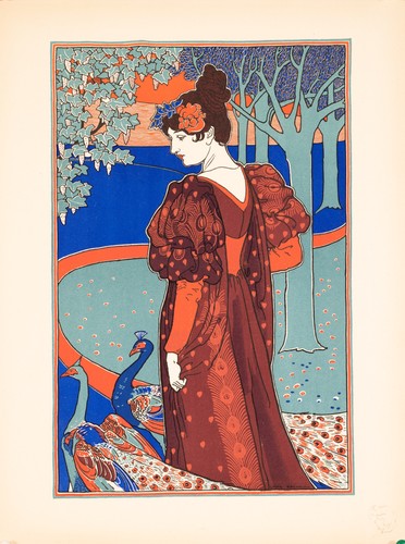 Louis rhead femme au - –,