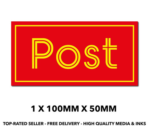 Sticker post royal mail - post,