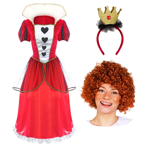 Ladies queen hearts world - hearts,