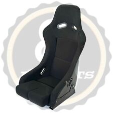 BB5 Large Fixed Fibreglass Racing Bucket Seat + Side Mounts & Runners 