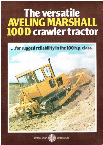 Aveling marshall 100d - 100d, crawler
