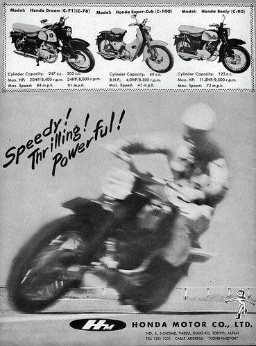 1959 honda c100 - honda, cub