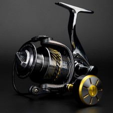 CAMEKOON Spinning Reel Metal Body Power Handle Smooth Casting Saltwater Fishing