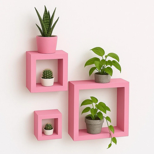 Piece floating shelf cube - piece,