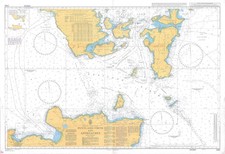 2162 Scotland North Coast Pentland Firth Approaches Chart Map Maritime Admiralty