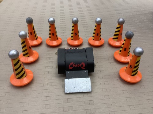 Robot wars chaos pullback - robot,